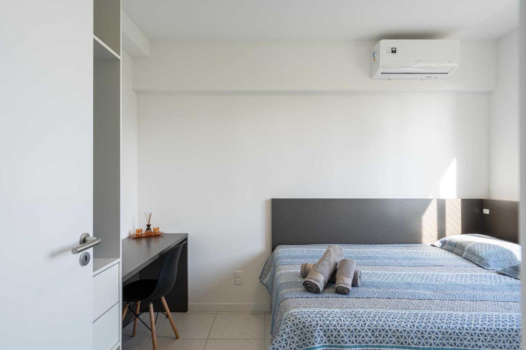 Apartamentos Completos A 15Min Beto Carreiro Com Wi-Fi Churrasqueira Em Condominio Com Piscina Portaria 24H Ideal Para Familia Piçarras Camera foto